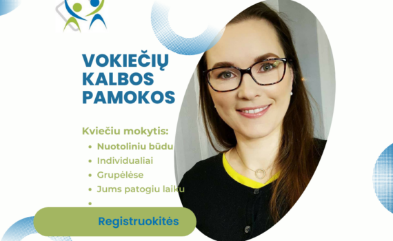 Vokiečių kalbos kursai, mokytoja Jurgita Lukienė